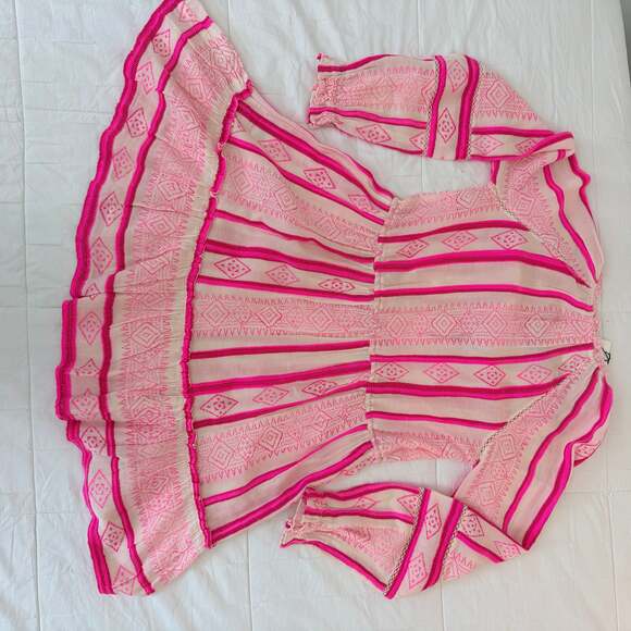 Veronica Beard Danica Printed Cotton-Blend Mini Dress Size Small - Picture 8 of 9